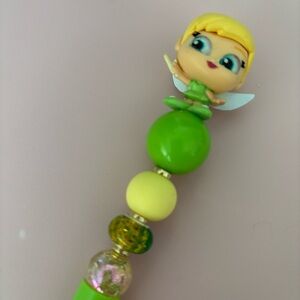 Disney Doorables: TinkerBell Fairies: Tinkerbell fight handmade beaded pen